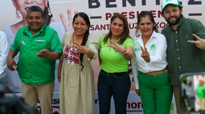 ¡La ola Verde  arrasa en #Xoxocotlán!