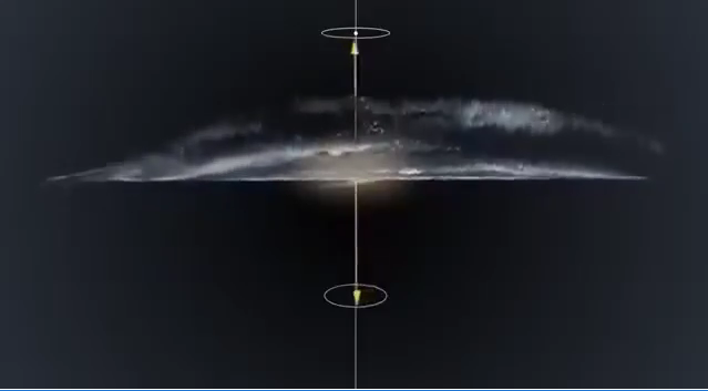 Los científicos creen que la Vía Láctea no solo vuela a 600 km/s, sino que también “bate sus alas”